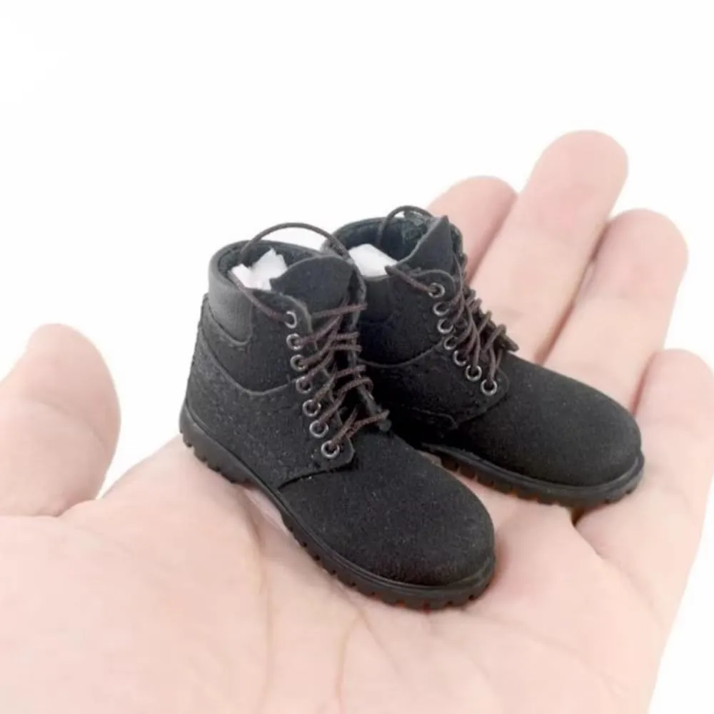 1/6 Scale Figure Accessory: Men's Hiking Boots Shoes Miniature Collectible