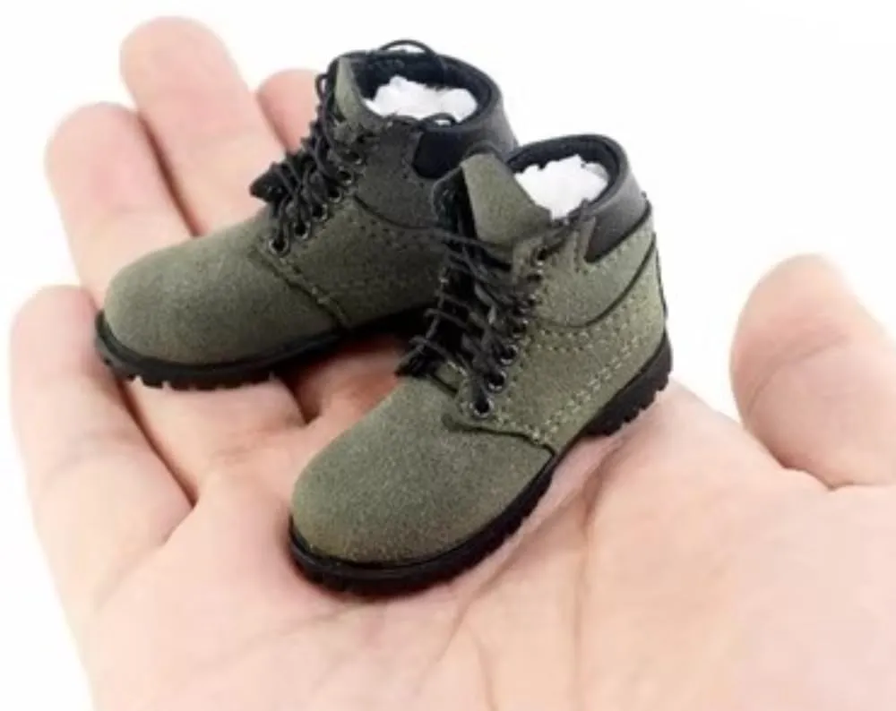 1/6 Scale Figure Accessory: Men's Hiking Boots Shoes Miniature Collectible