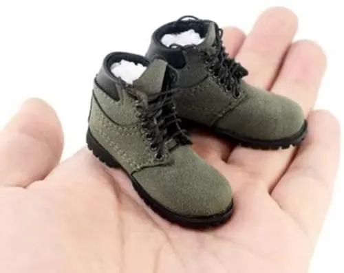 1/6 Scale Figure Accessory: Men's Hiking Boots Shoes Miniature Collectible