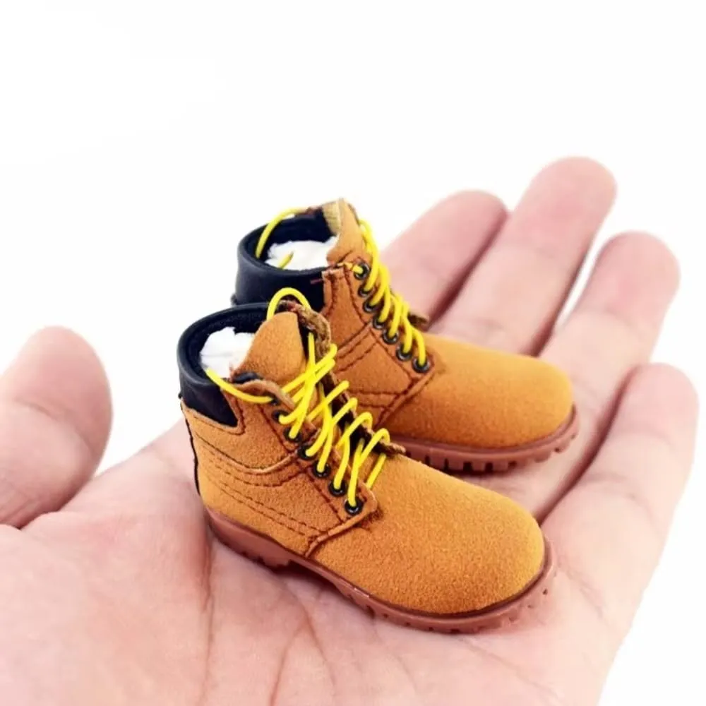 1/6 Scale Figure Accessory: Men's Hiking Boots Shoes Miniature Collectible