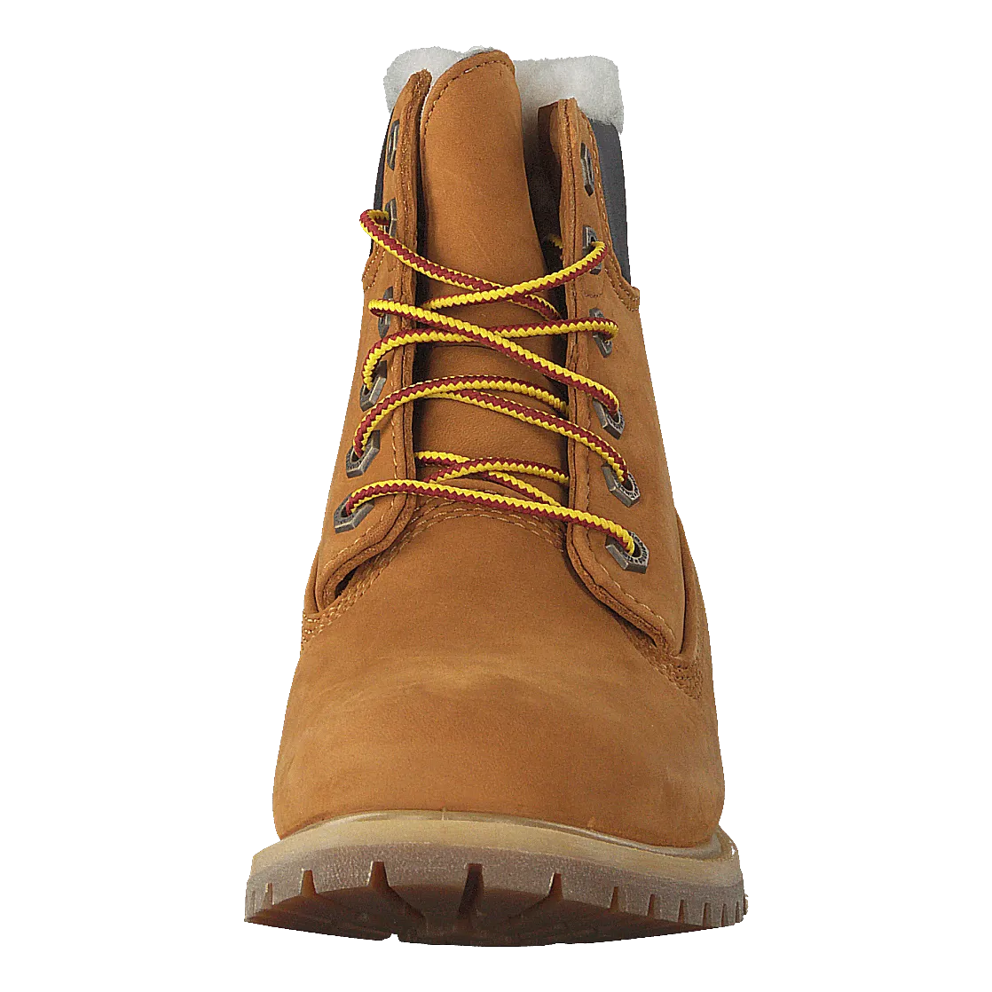 6 Inch Premium Shearling Lined Wheat Nubuck