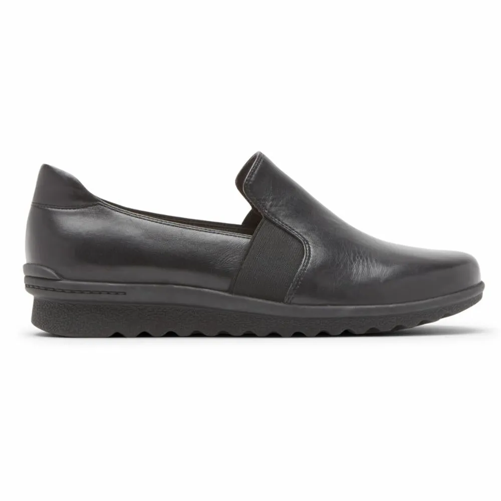 Aravon JOSIE SLIPON BLACK/LEATHER