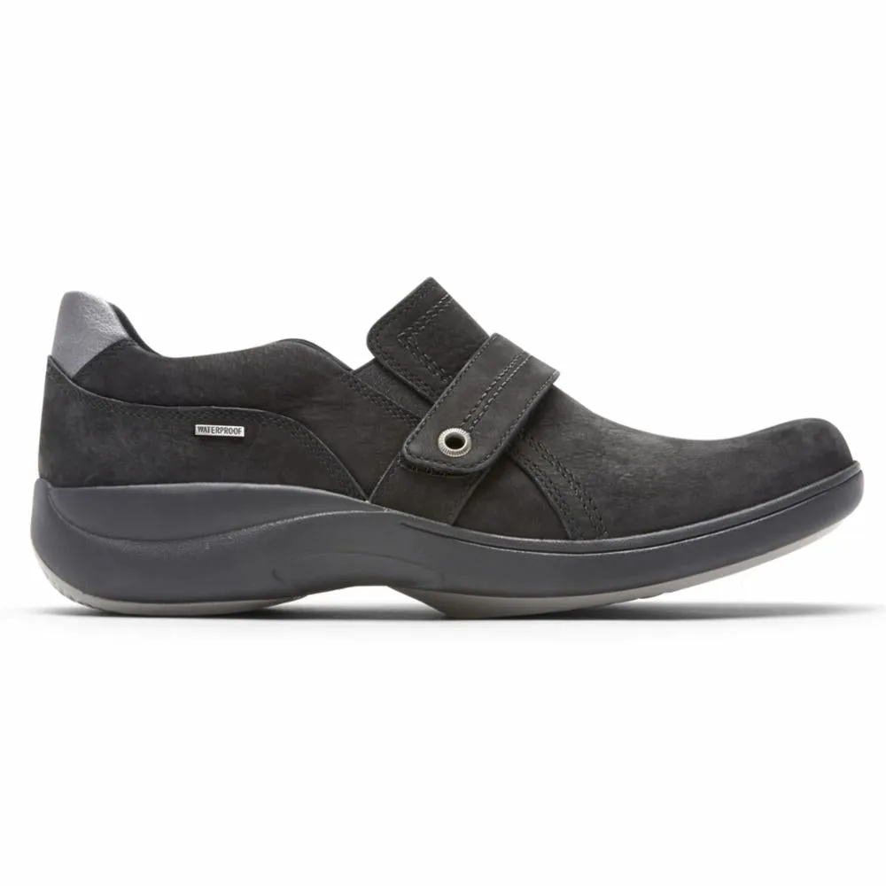 Aravon REV STRIDARC WATERPROOF SLIPON BLACK/NUBUCK