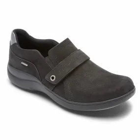 Aravon REV STRIDARC WATERPROOF SLIPON BLACK/NUBUCK