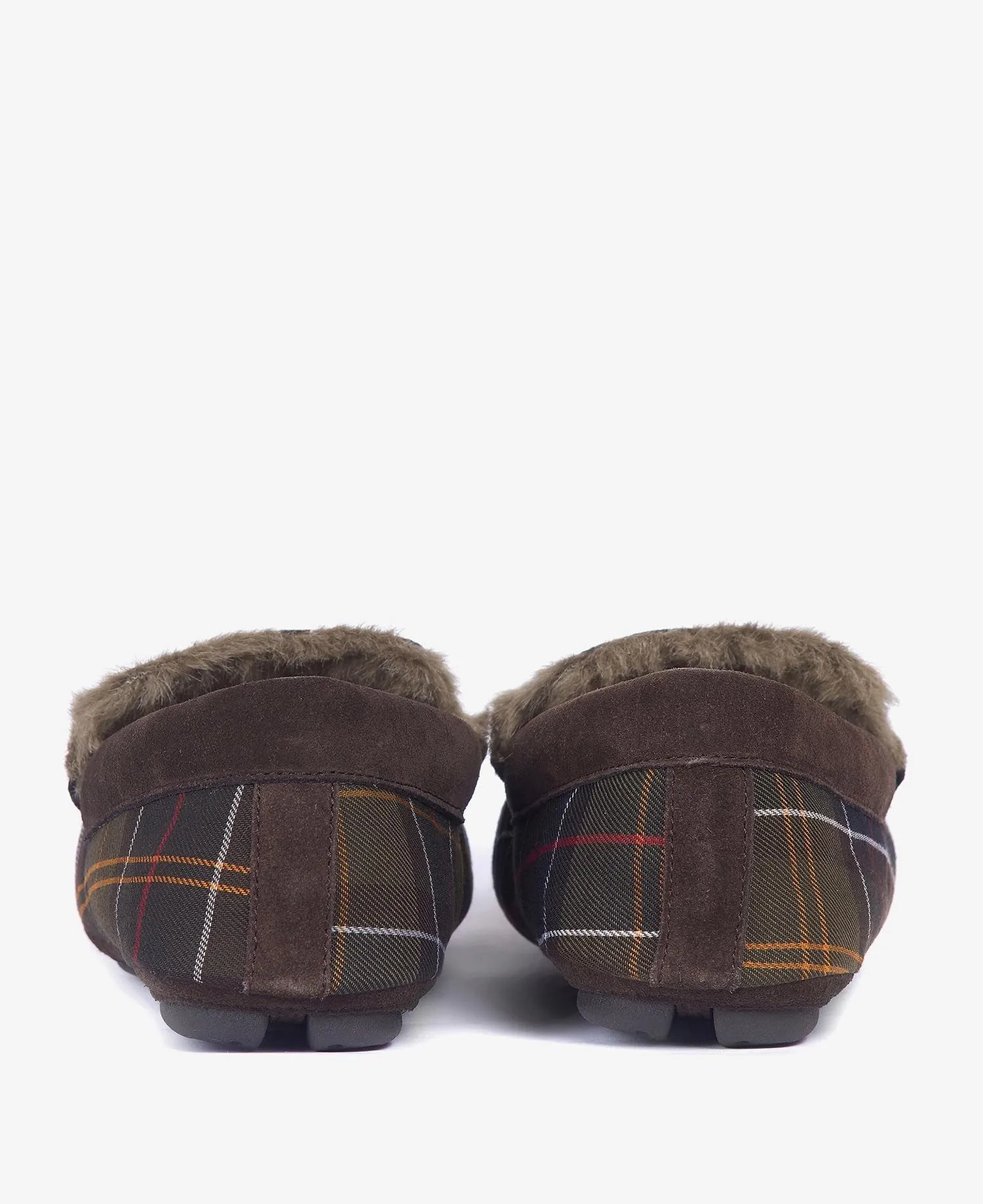 Barbour Mens 'Monty' Tartan Check Moccasin Slippers