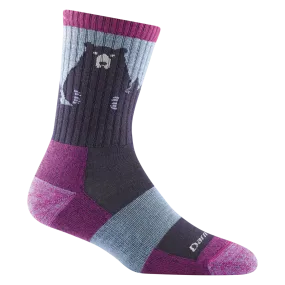 Bear Town Micro Crew Lightweight Hiking Sock