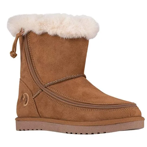 BILLY Chestnut Girls Cozy Adaptable Winter Boots