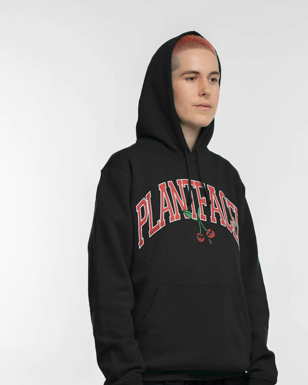 Cherry Hoodie - Black - ORGANIC X RECYCLED