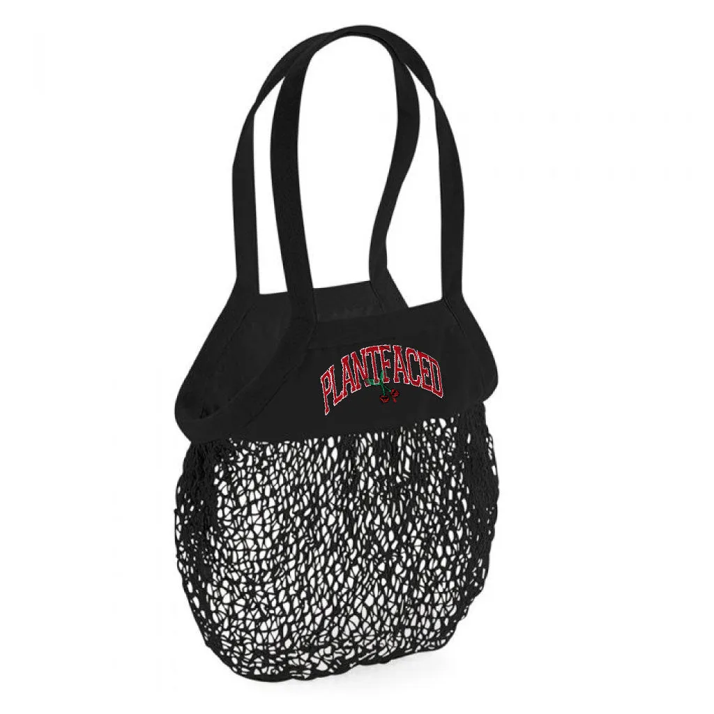 Cherry Organic Mesh Bag - Black