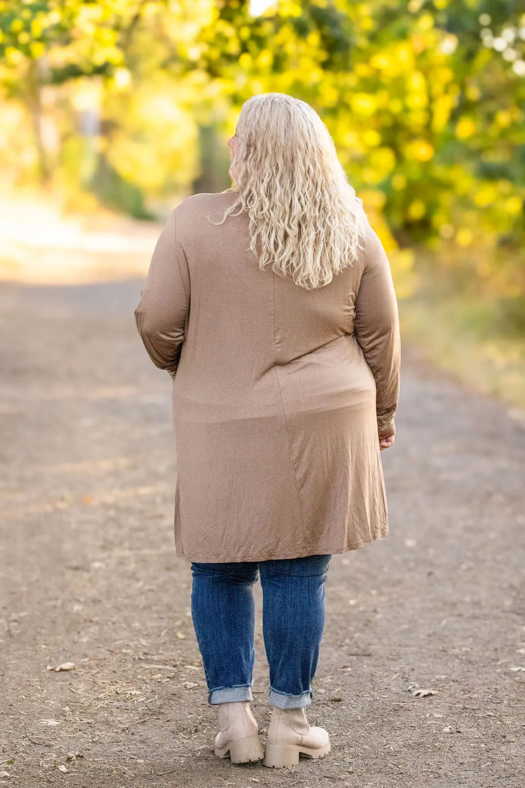 Classic Cardigan - Mocha by Michelle Mae