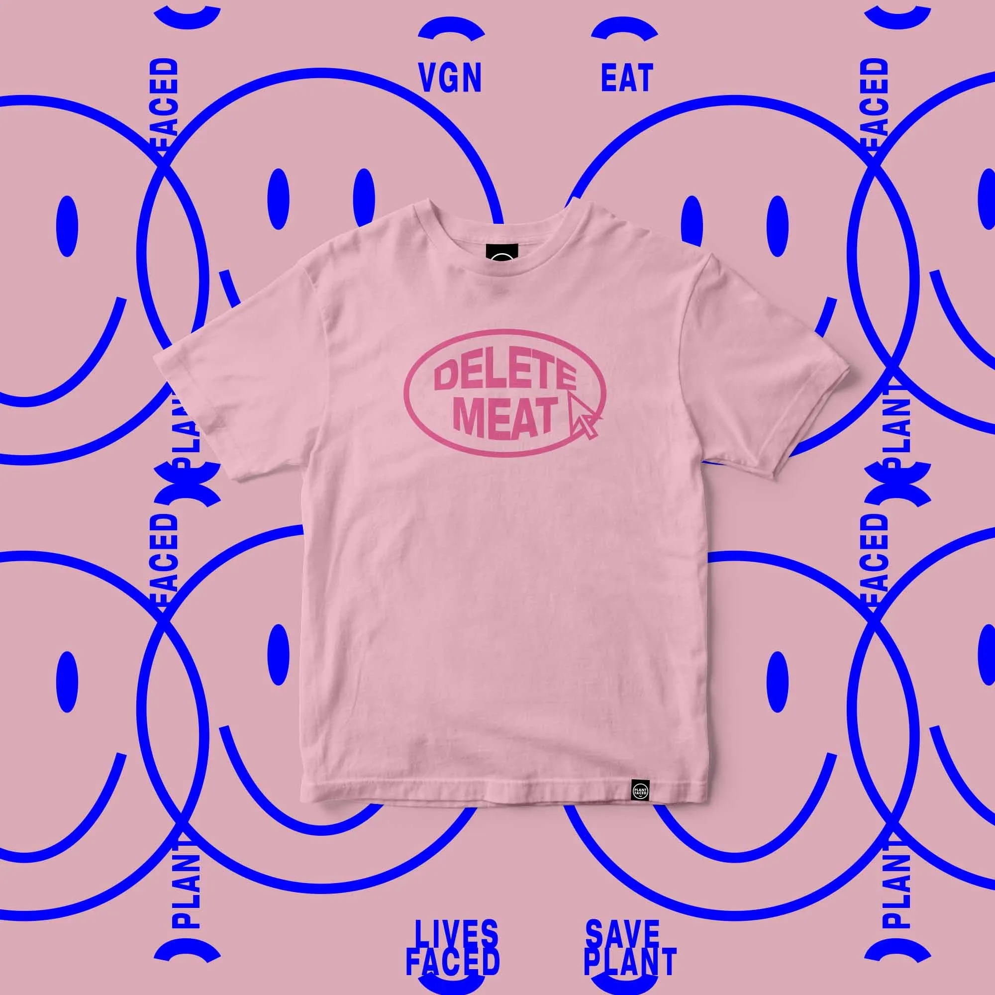 Delete Meat - Royal Blue T-Shirt