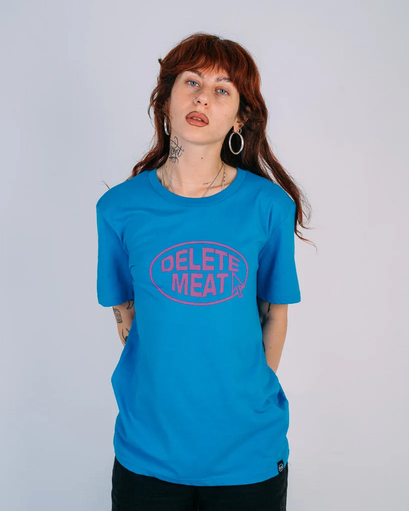 Delete Meat - Royal Blue T-Shirt