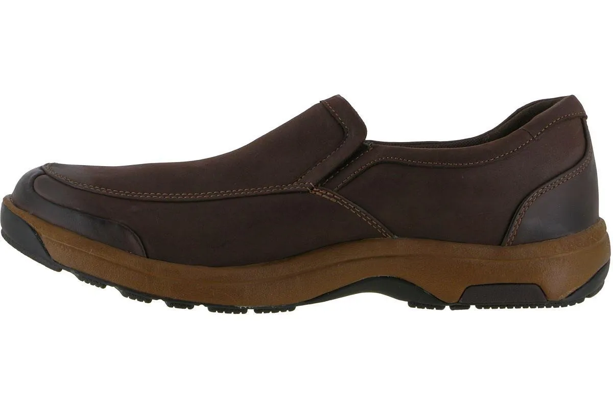 Dunham Battery Park Slip On Brown Nubuck