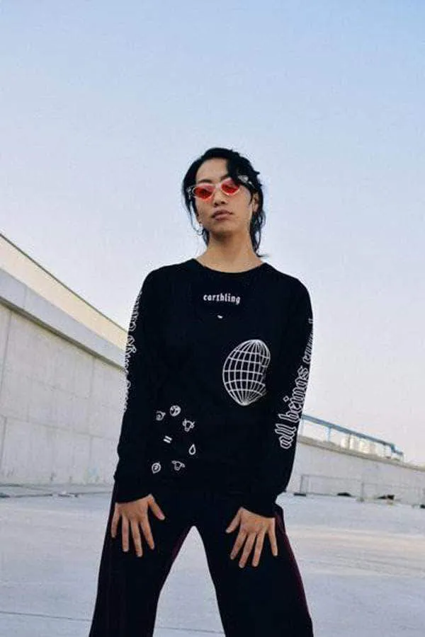 Earthling Long Sleeve - Black