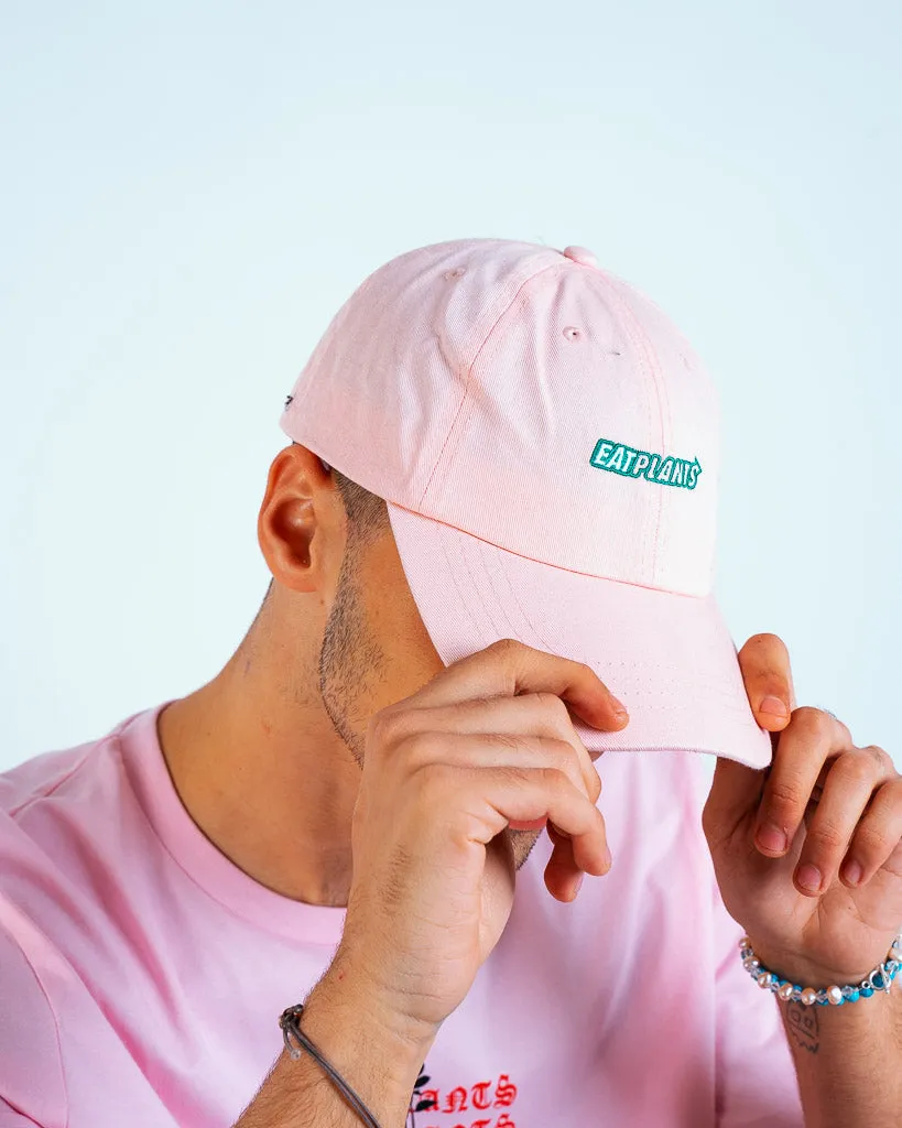 Eat Plants Hat - Pastel Pink