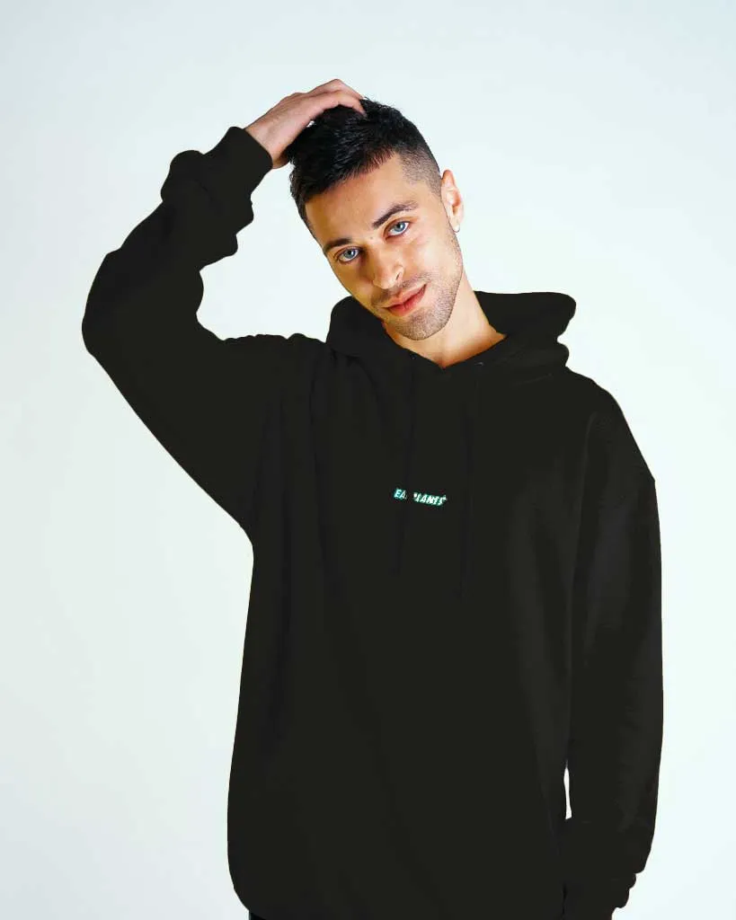 Eat Plants Hoodie - Black