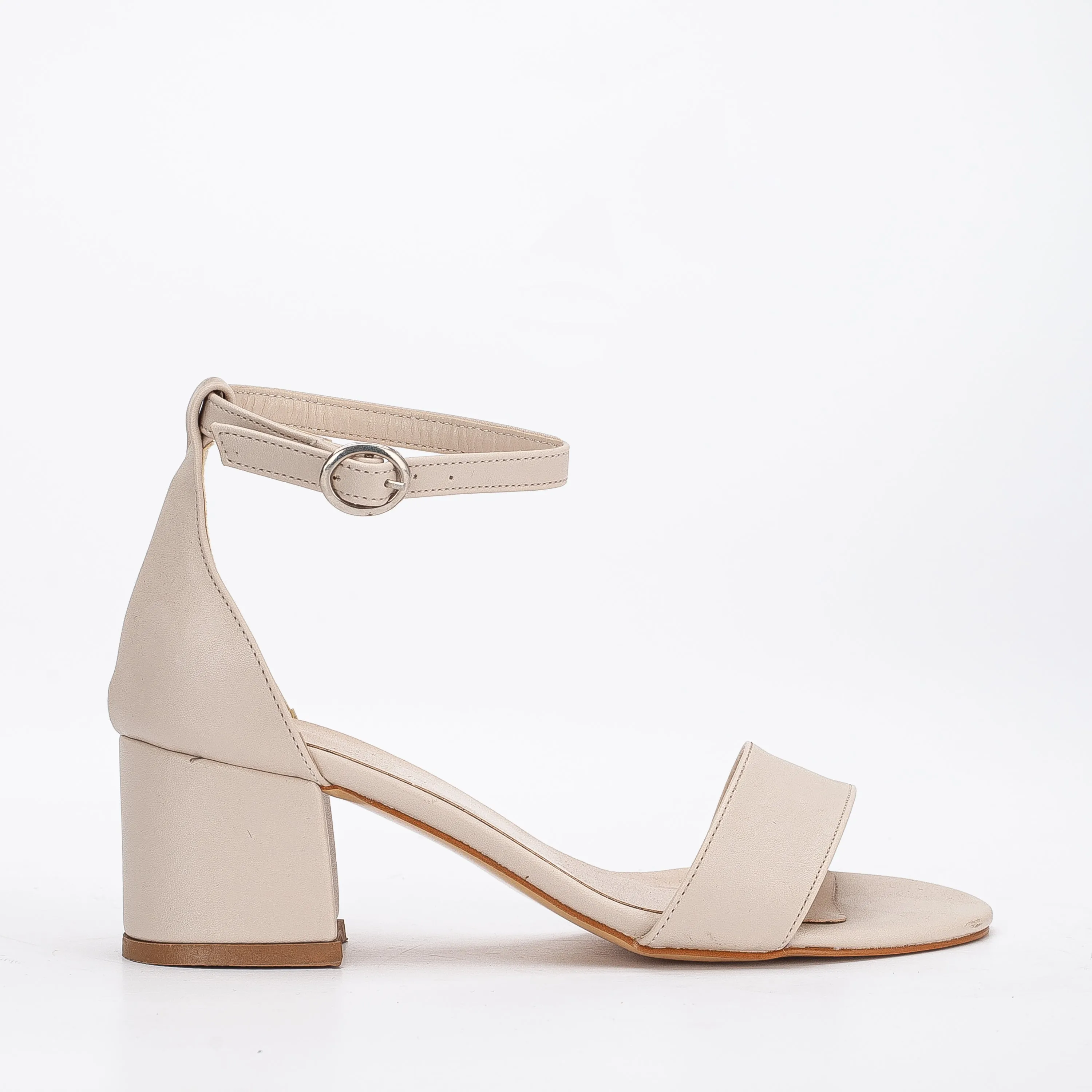 Ella - Champagne Low Heels