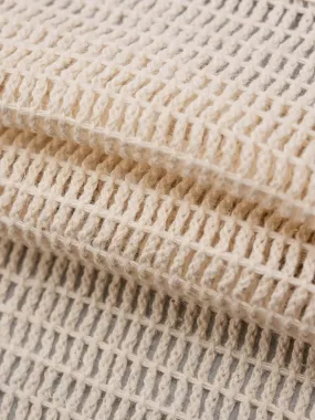 Hemp & Cotton Mid-Weight Recycled Mesh Fabric ( KP11D950 )