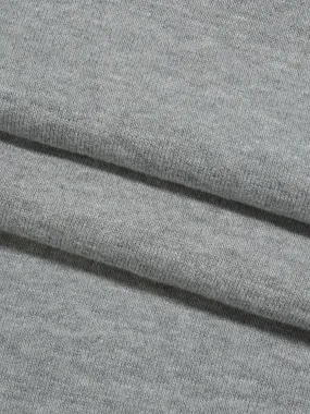 Hemp & Organic Cotton Heavy Weight Fleece Fabric ( KF21E922A, 400GSM  )