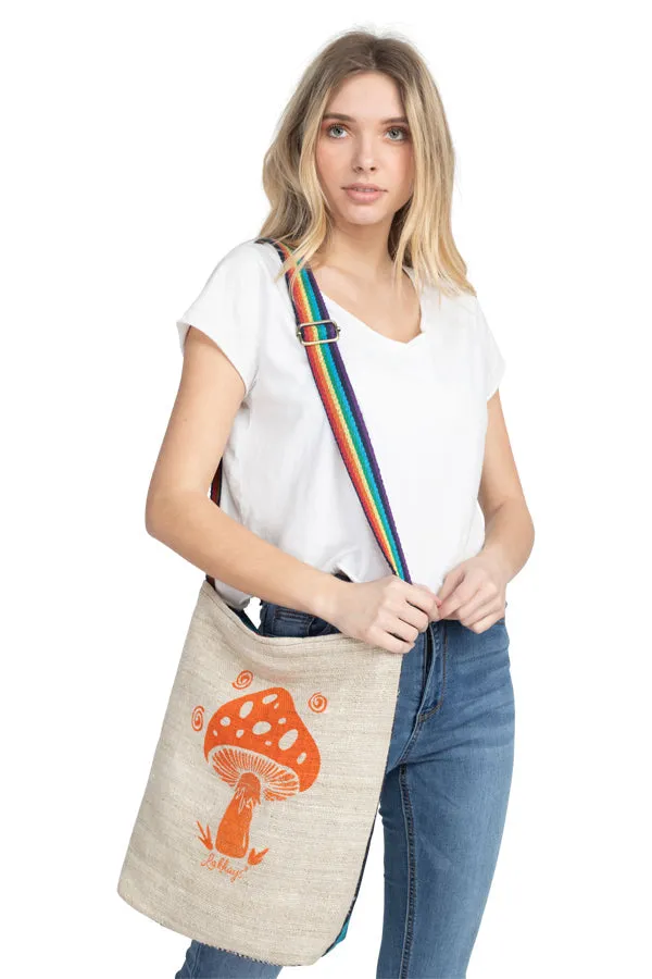 Hemp Cotton Crossbody Bag