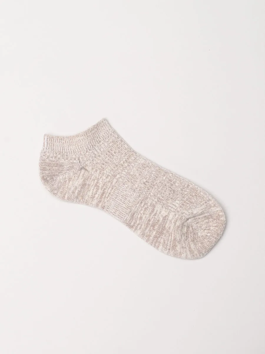 Hemp Cotton Melange Trainer Socks