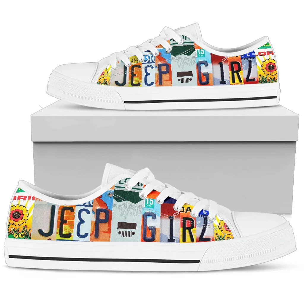 Jeep Girl Low Top