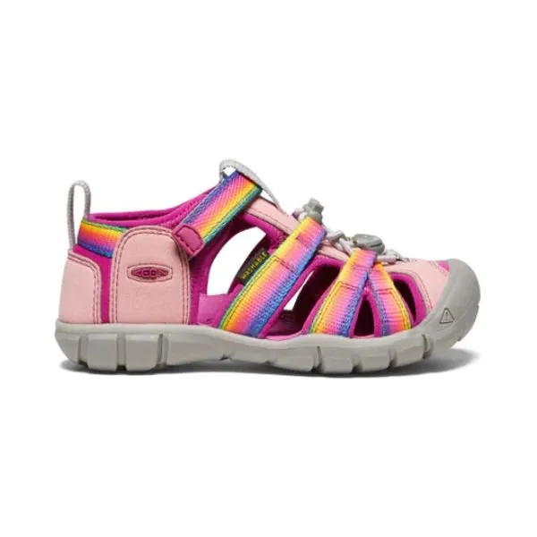 KEEN SEACAMP II CNX RAINBOW LITTLE/BIG KIDS SANDALS (WATER FRIENDLY)