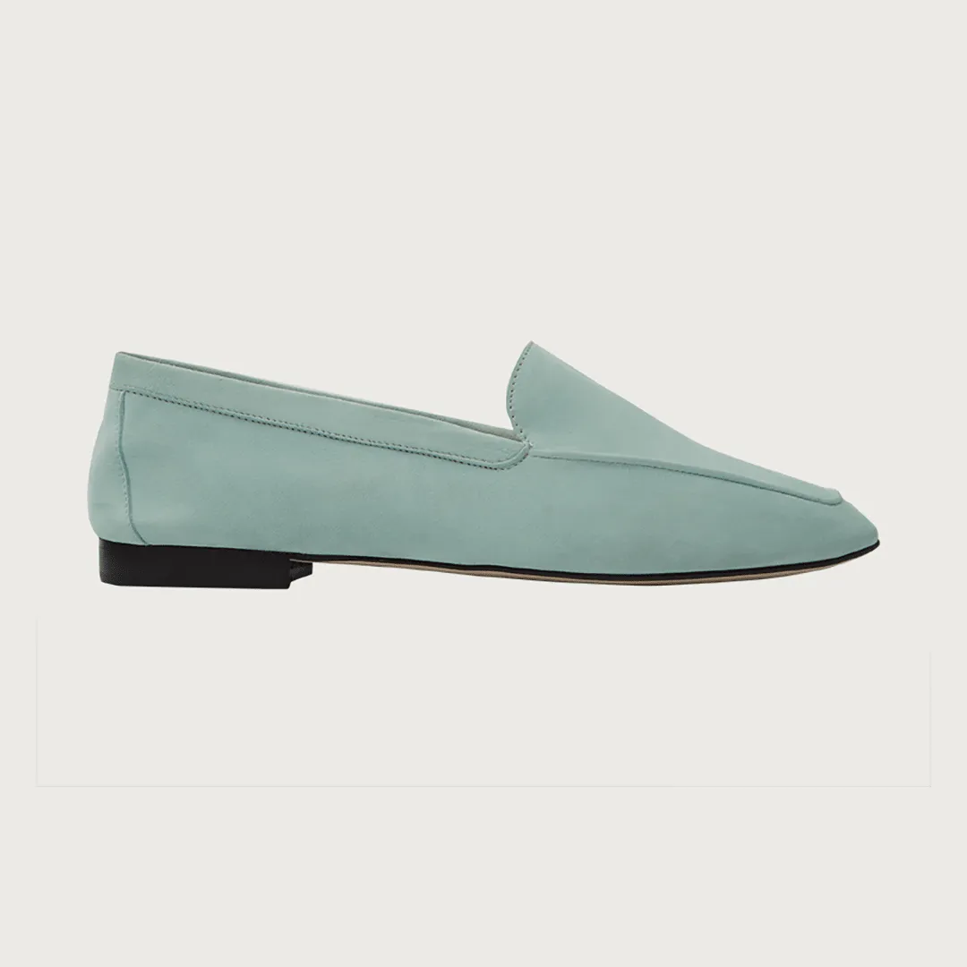 Mare Aqua Green Suede