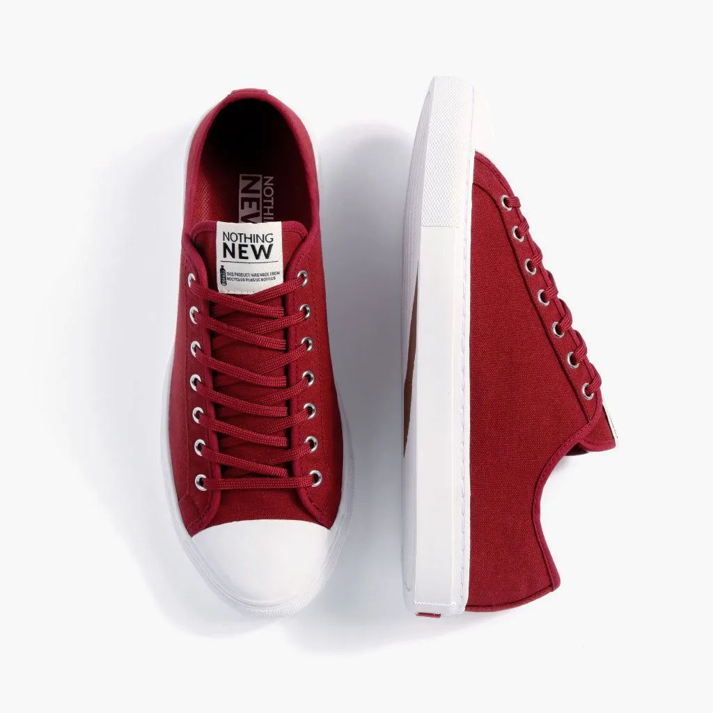 Men's Classic Low Top | Red x White