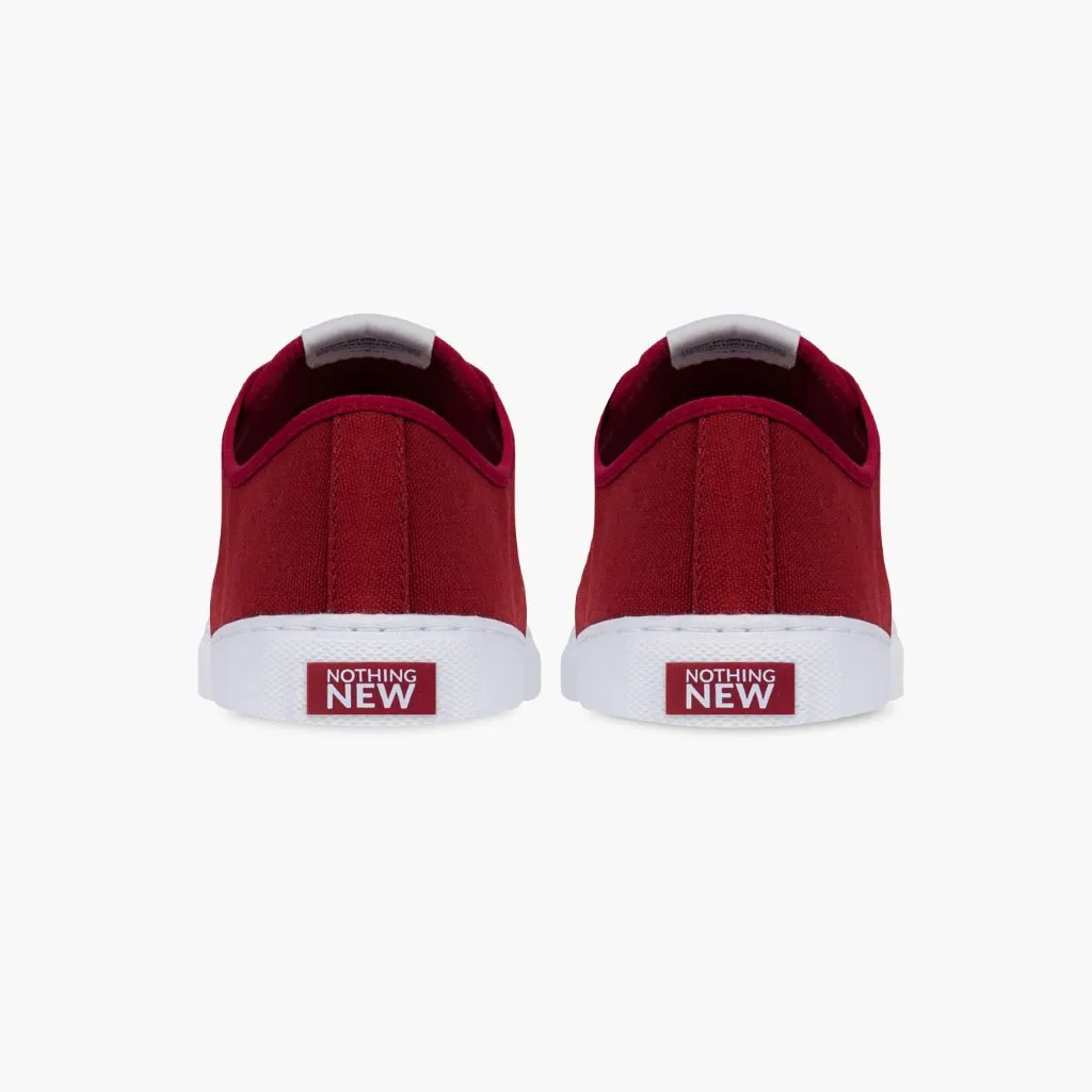 Men's Classic Low Top | Red x White