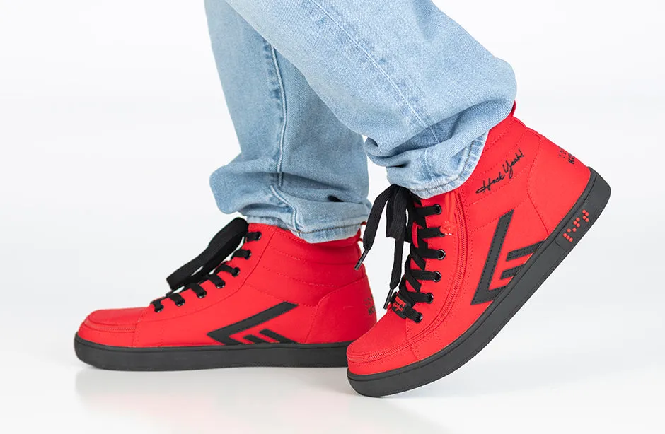 Men's Kodify Red BILLY CS High Tops