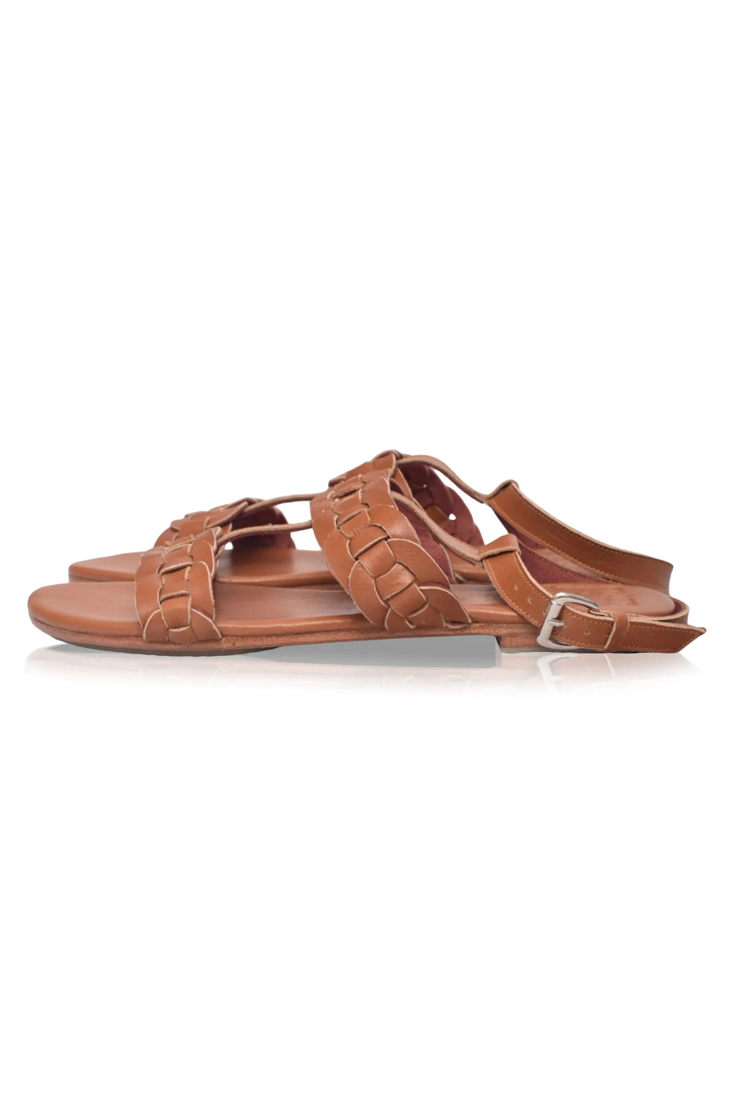 Misha Leather Sandals