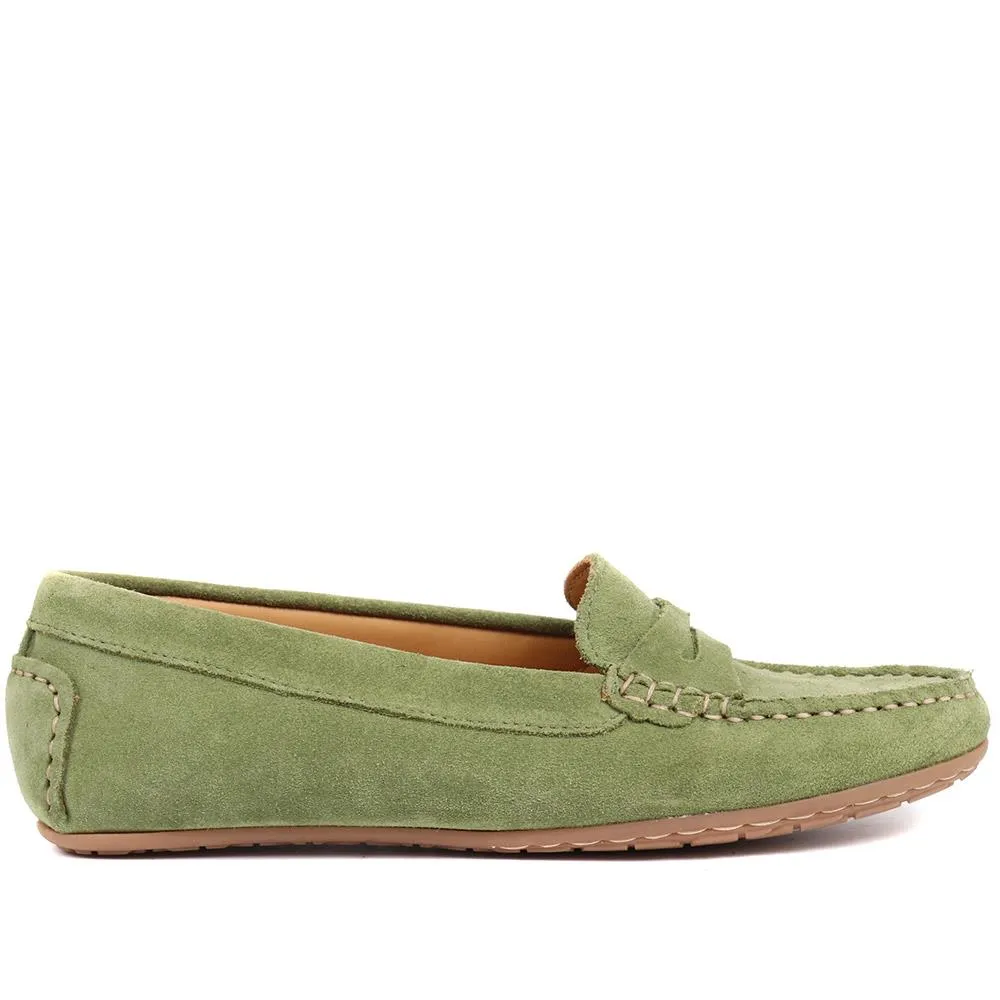 Penelopie Leather Moccasins - PENELOPIE / 322 368