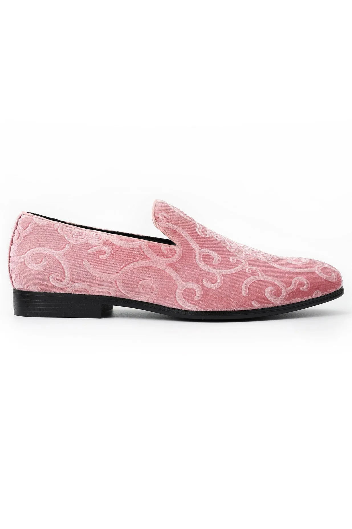 "Bryant" Pink Tuxedo Shoes