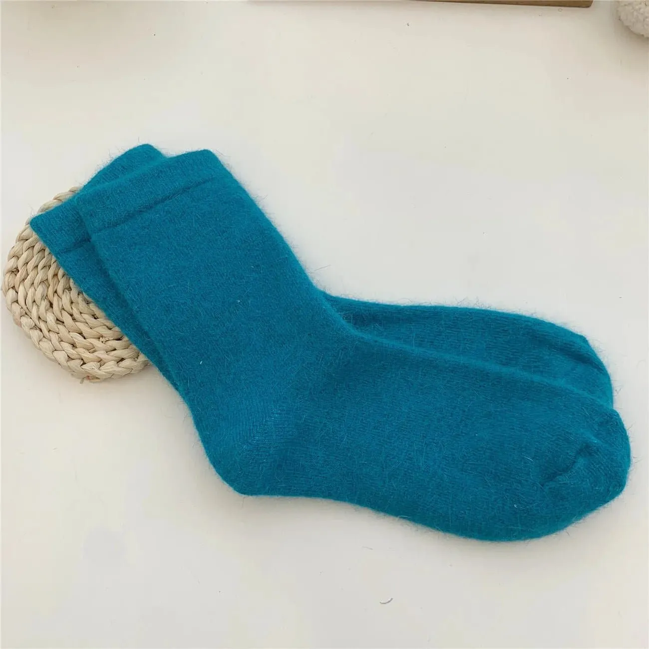 Rabbits Hair Socks - Cozy and Warm Women's Winter Socks (Pack of 2)