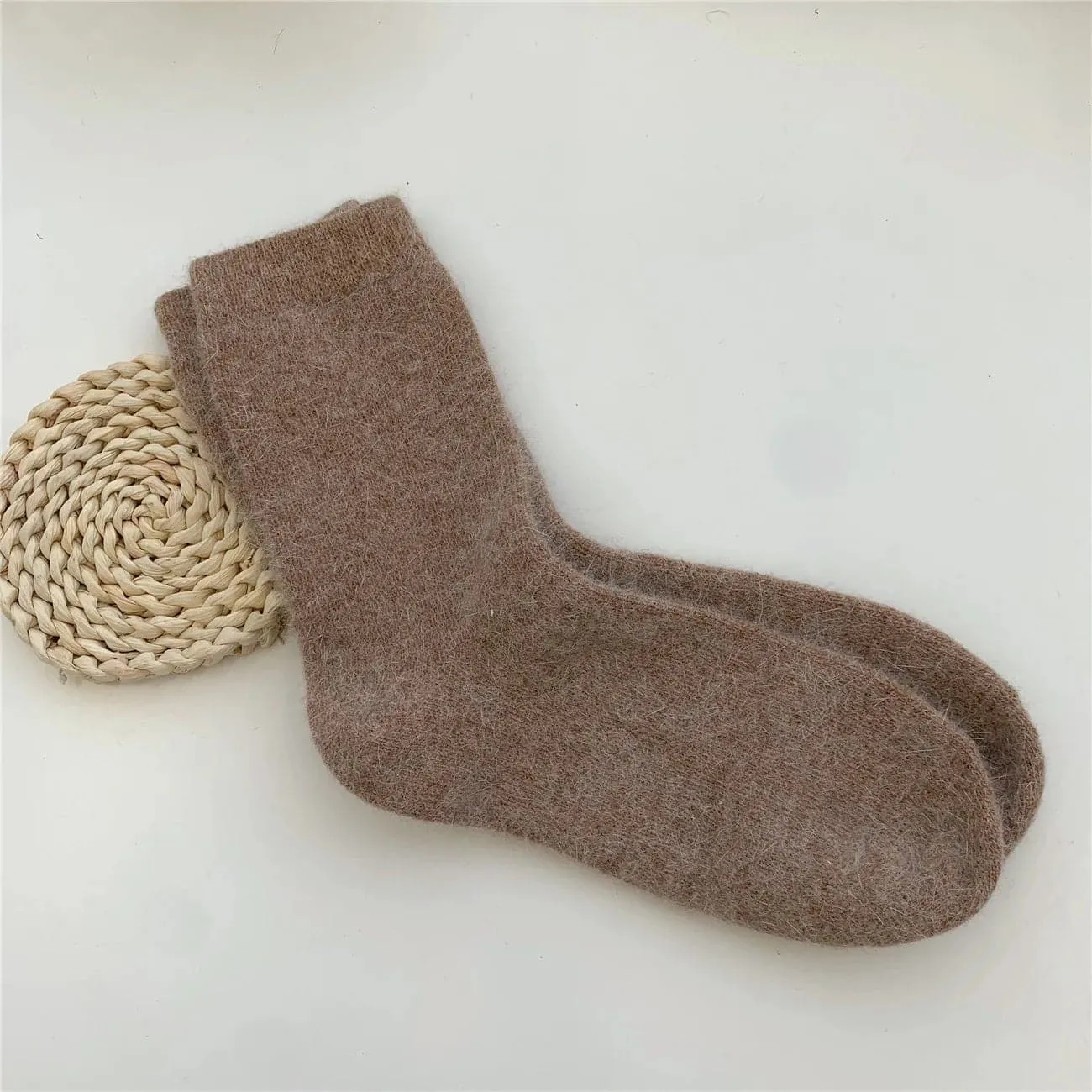 Rabbits Hair Socks - Cozy and Warm Women's Winter Socks (Pack of 2)