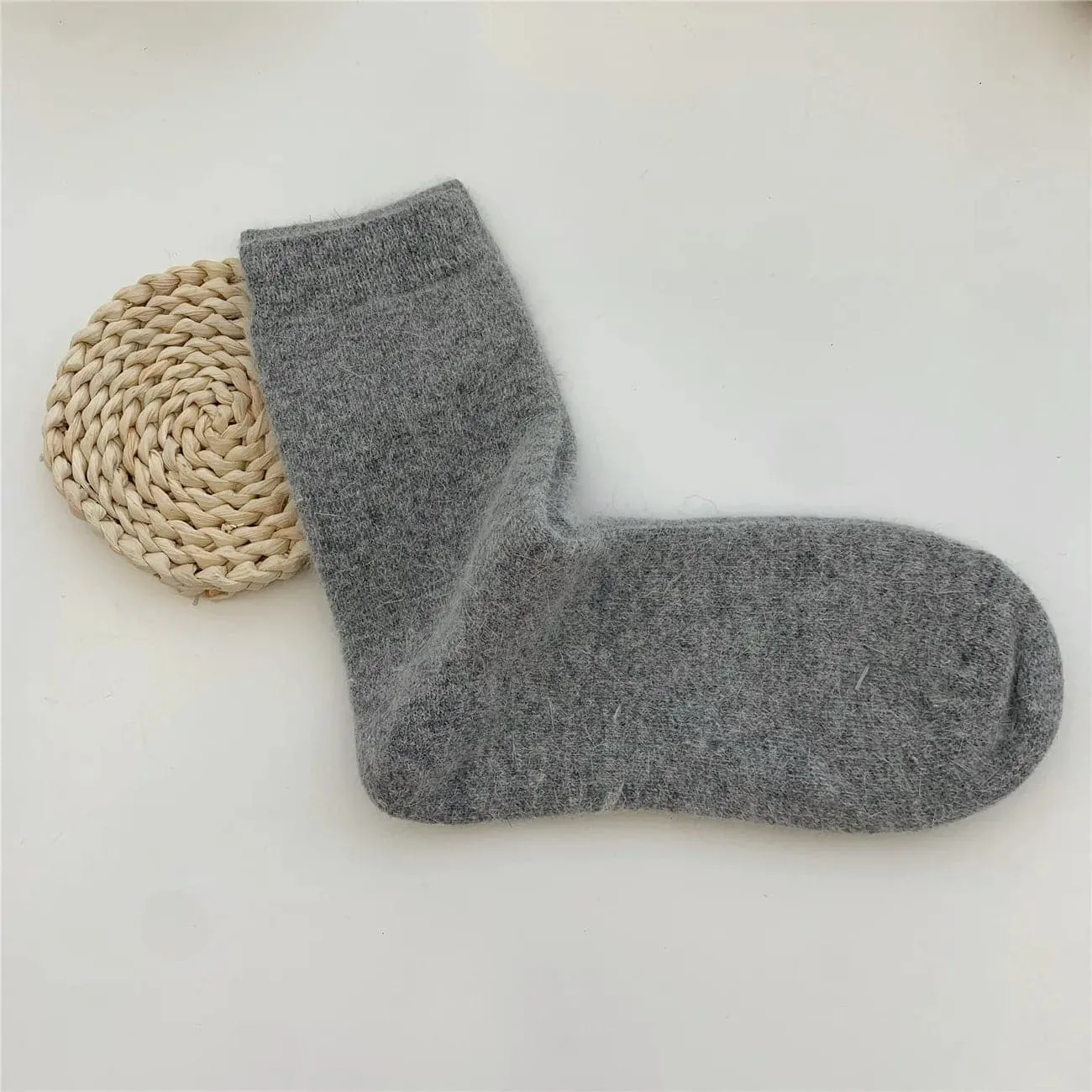 Rabbits Hair Socks - Cozy and Warm Women's Winter Socks (Pack of 2)