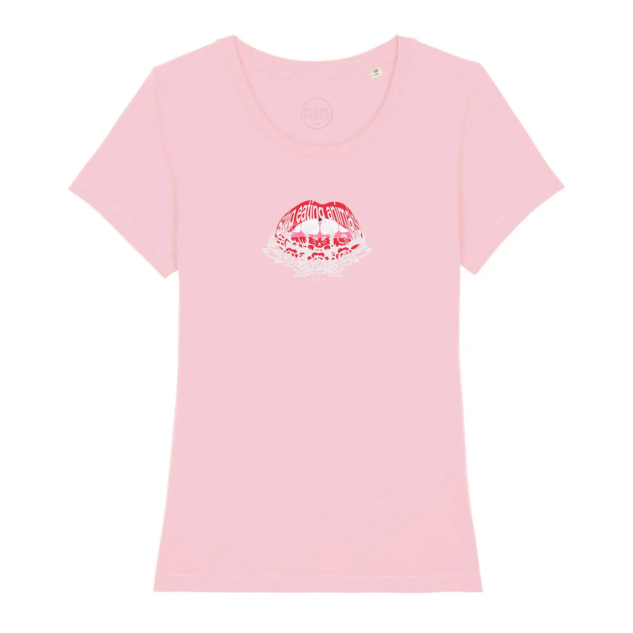 Read My Lips - Femme Tee - Pink