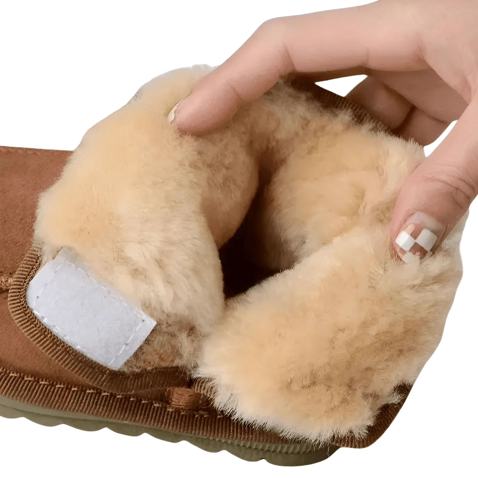 Real Sheepskin Fur Baby Snow Boots