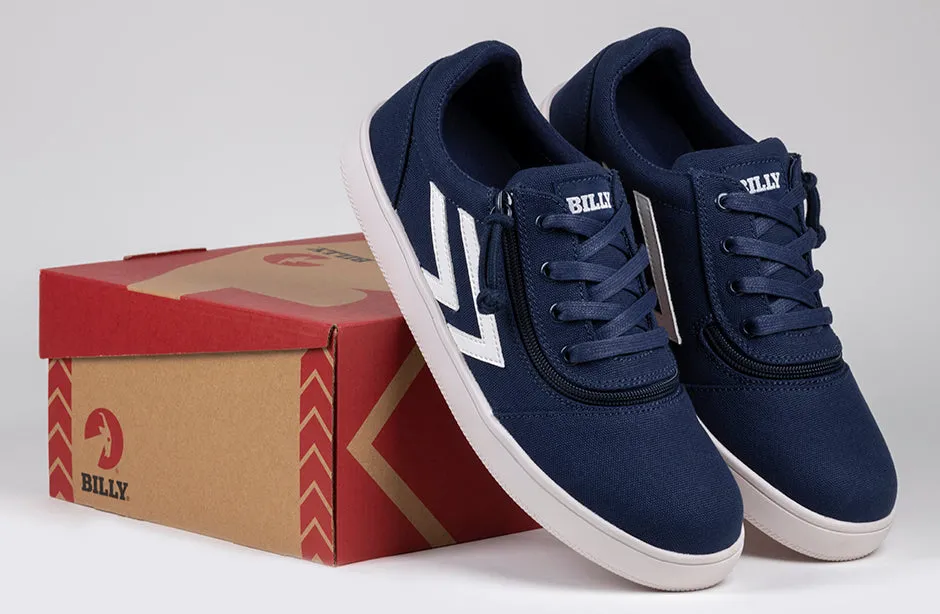 SALE - Men's Navy/White BILLY CS Sneaker Low Tops