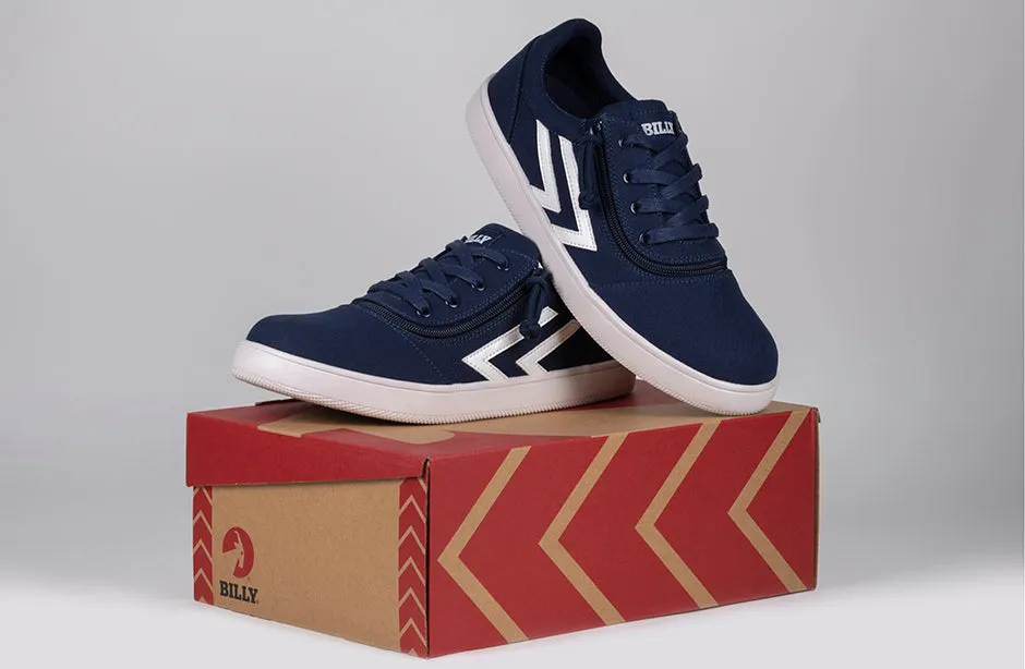 SALE - Men's Navy/White BILLY CS Sneaker Low Tops