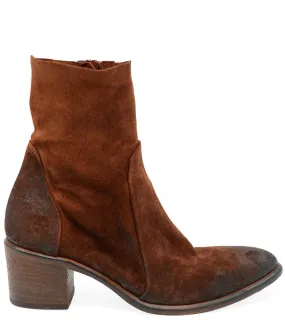 Tan Suede Ankle Boot