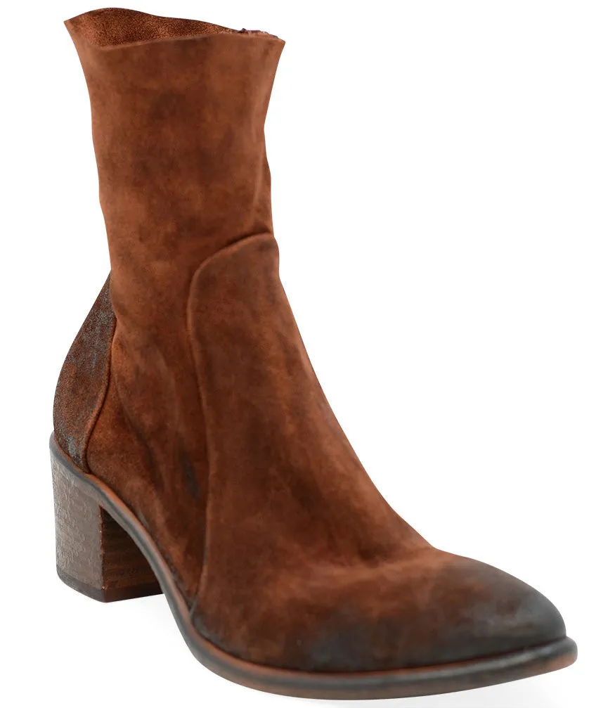 Tan Suede Ankle Boot