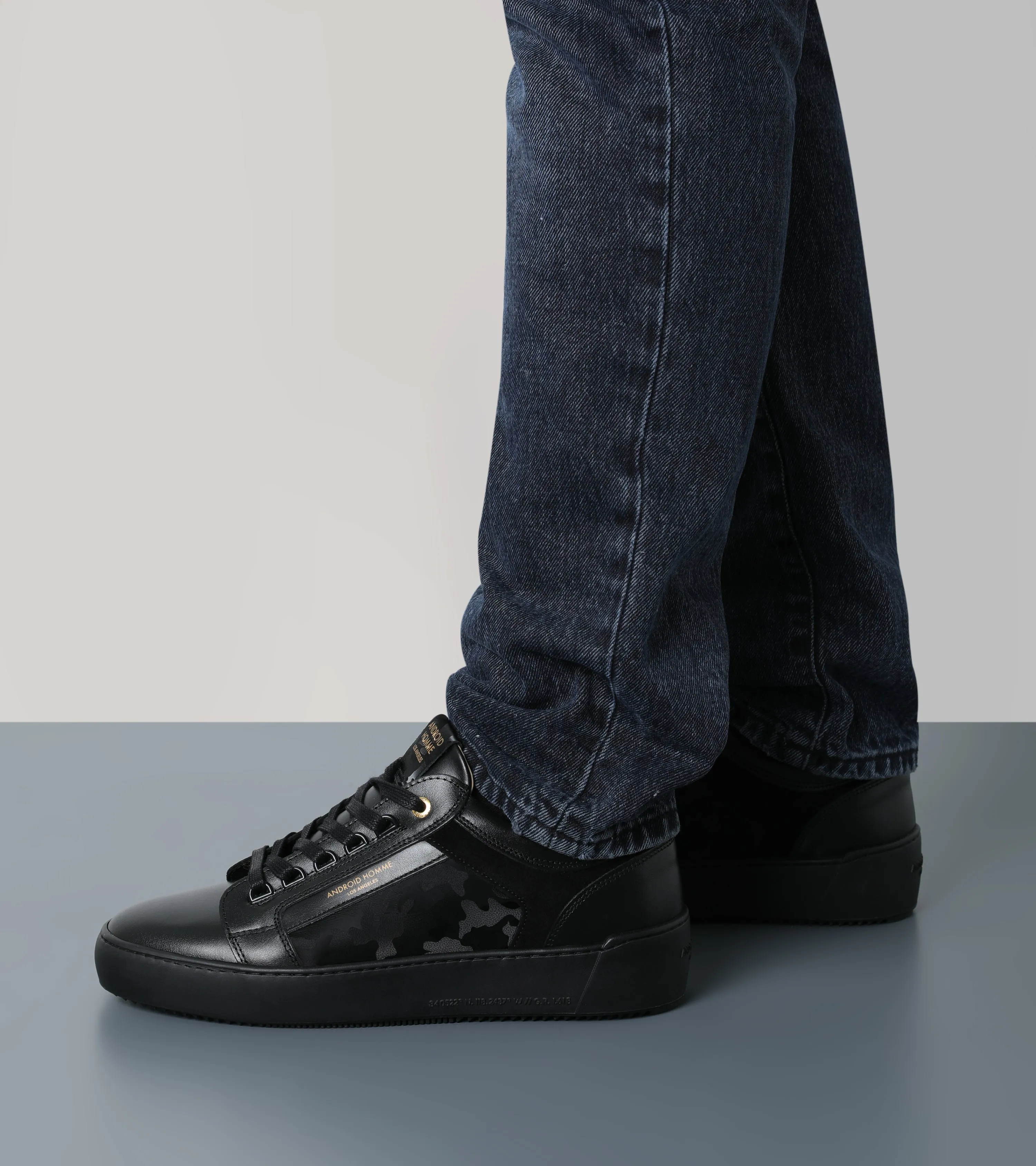 Venice | Black Leather Camo AHP231-18