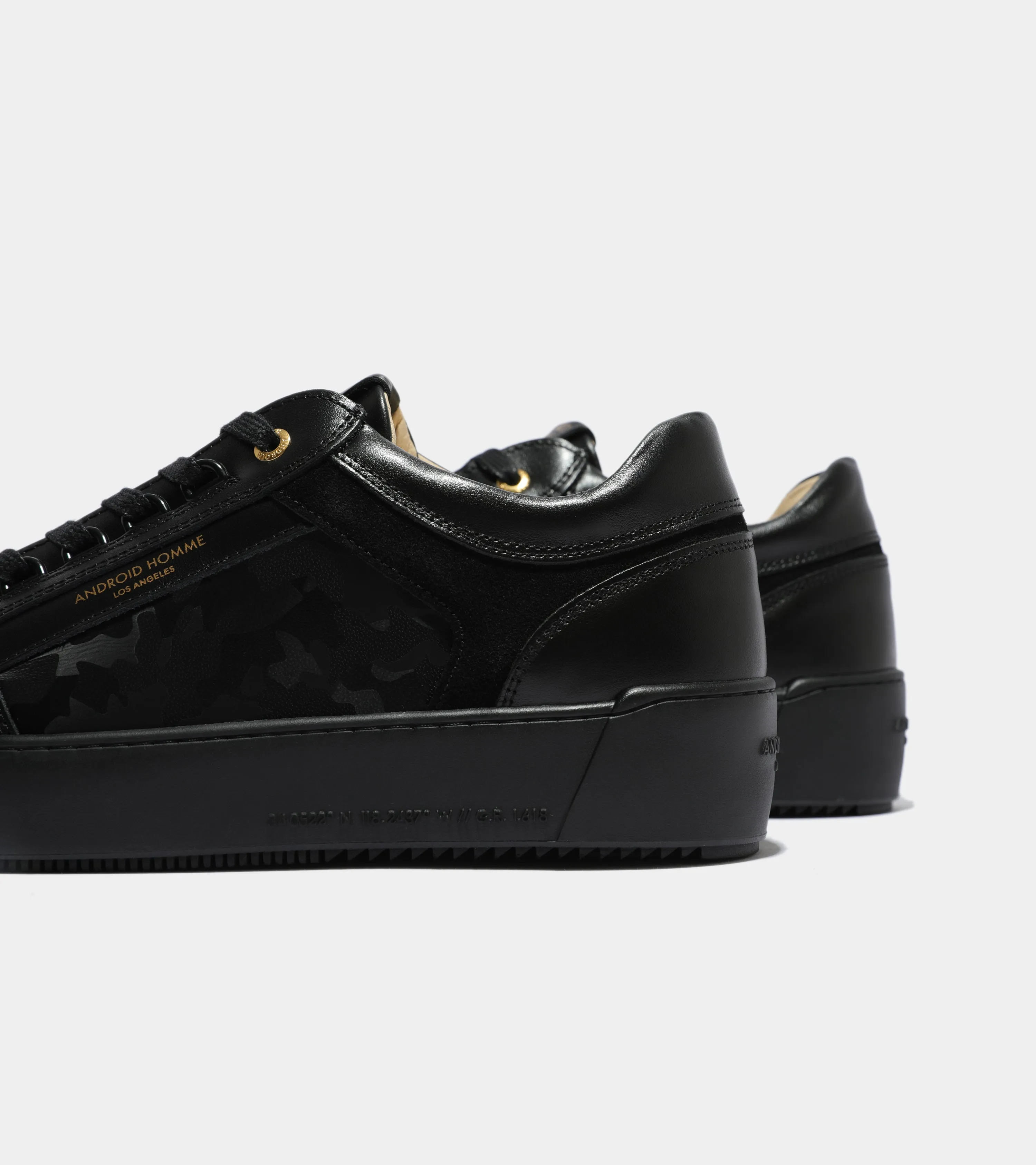 Venice | Black Leather Camo AHP231-18