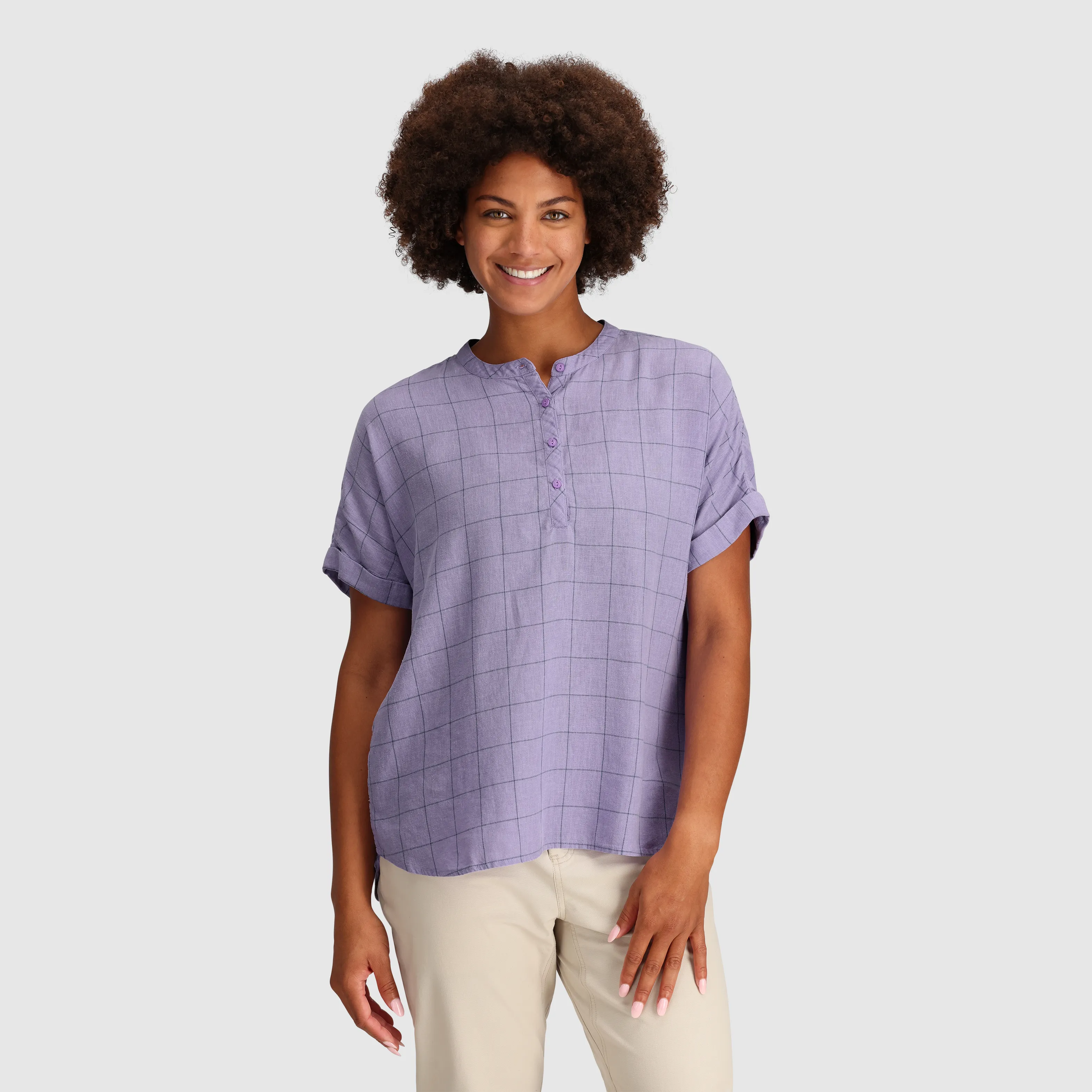 Women's Aslan Pullover Short Sleeve Shirt - Final Sale