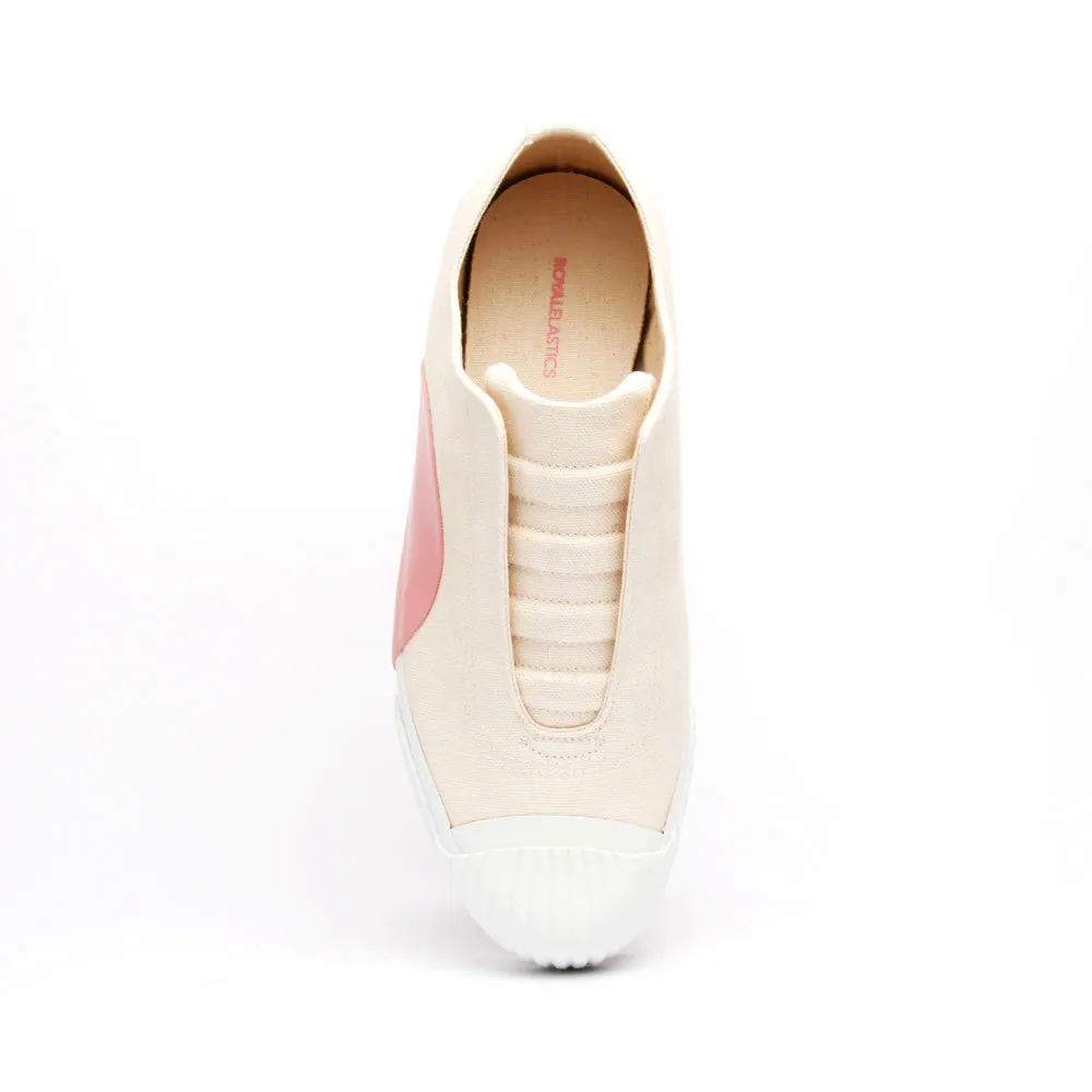 Women's New York Beige Pink Canvas Low Tops 93982-010