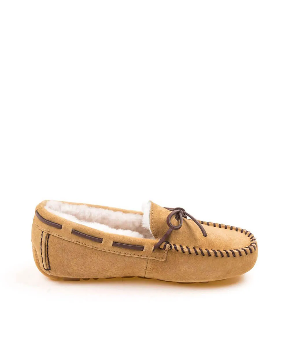 Women's UGG Fur Moccasin