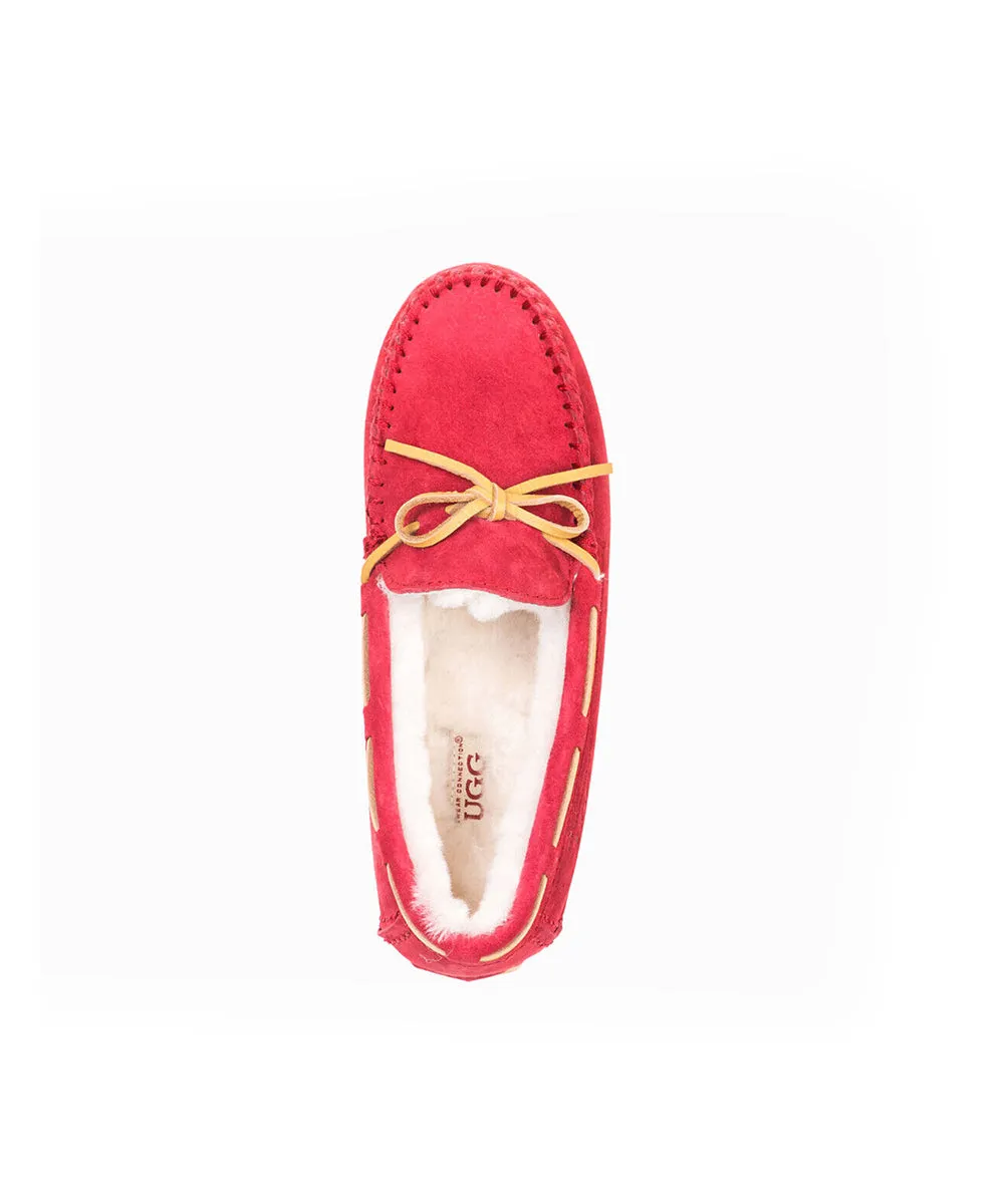 Women's UGG Fur Moccasin